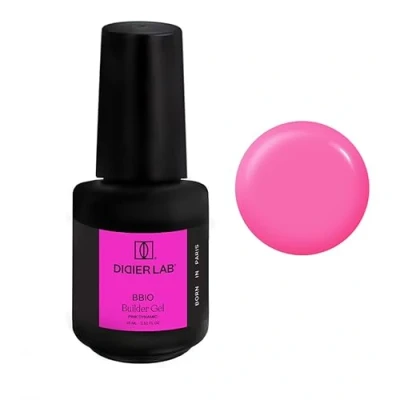 Afbeelding van DIDIER LAB BBIO Builder gel in a Bottle Pink Dynamic Schone formule vrij van HEMA en TPO Zelfnivellerende opbouwgel voor gelnagels LED UV ter versterking nagels 15ml