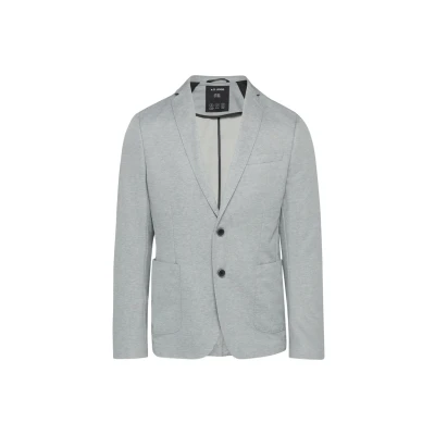 Afbeelding van s.Oliver Black Label JOGG: AUS Zweifarbigem Blazer, Heren, Maat: 102, Grau