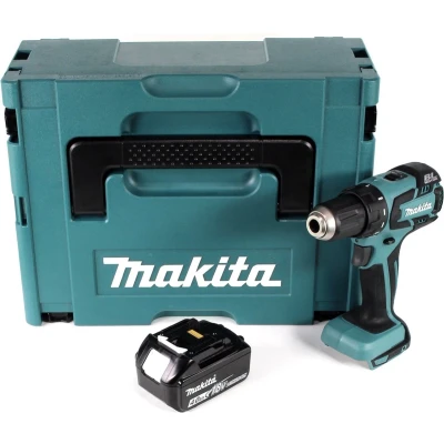 Afbeelding van Makita DDF 459 M1J accuboormachine 18V 45Nm in Makpac + 1x 4.0 Ah accu zonder lader