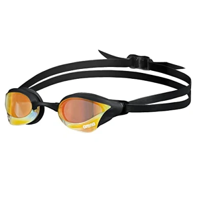 Afbeelding van ARENA Zwembril Cobra Core Swipe Mirror yellow copper black Default Title