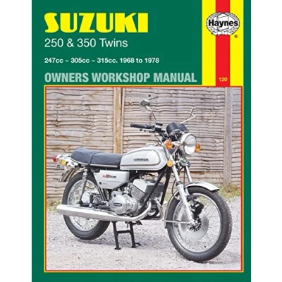 Afbeelding van Suzuki 250/350 Twins 1968 78 Owner&#039;S Workshop Manual