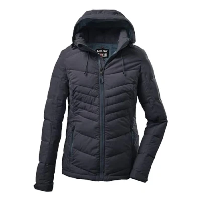 Afbeelding van Killtec Dames Kow 149 Wmn Qltd Gewatteerde jas met afritsbare capuchon