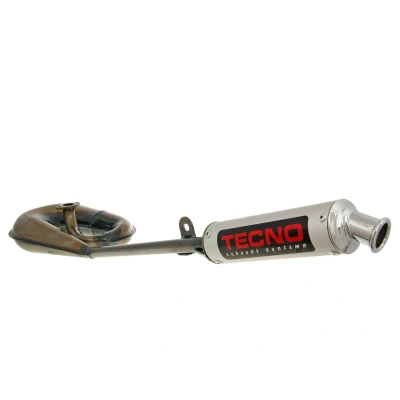 Afbeelding van DMP Uitlaat compleet circuit maxi blank/alu tecno