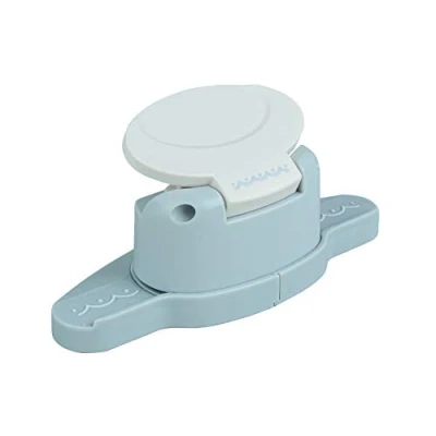 Afbeelding van Rayher Hobby 89754000 Borduurpons, halve cirkels motiefgrootte 4cm, geschikt voor papier/karton tot 200 g/m²