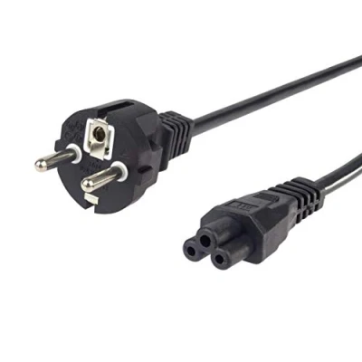 Afbeelding van PremiumCord stroomkabel voor notebook 230V 2m, &quot;Mickey Mouse&quot;, rechte stekker