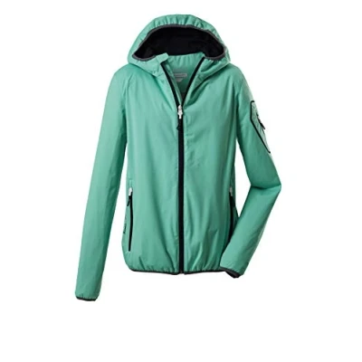 Afbeelding van Killtec wandeljas dames softshell packable jas mintgroen 36865 maat 42