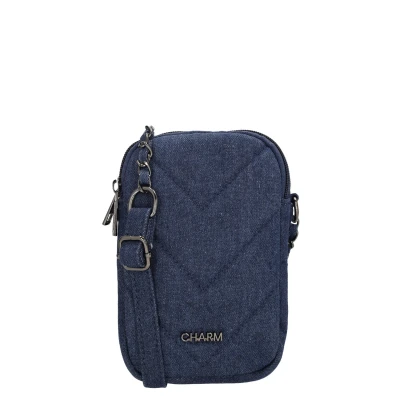 Afbeelding van Charm London Hollywood Telefoontasje Blauw