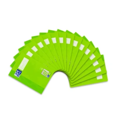 Afbeelding van Oxford Schoolschrift A5, 16 vellen, liniatuur 8f, geruit, met rand, 15 stuks
