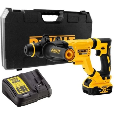 Afbeelding van DeWALT DCH263P1 QW 18V Li Ion XR Accu SDS Plus Combihamer set (1x 5,0Ah) in koffer 3J koolborstelloos