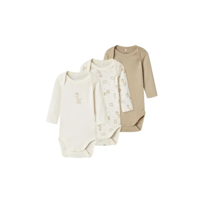 Afbeelding van NAME IT NBNBODY 3P LS Jet Stream GIRAFFE NOOS Unisex Body