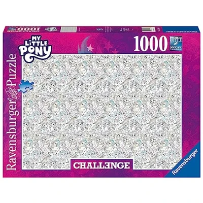 Afbeelding van Ravensburger puzzel Challenge My Little Pony Legpuzzel 1000 stukjes