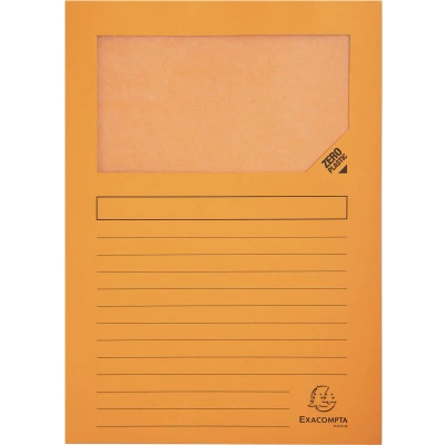 Afbeelding van Exacompta L map Forever, Voor Ft A4, Pak Van 25 Stuks, Oranje
