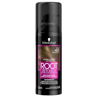Afbeelding van Touch up haarlak voor wortels Root Retoucher Syoss Bruin (120 ml)