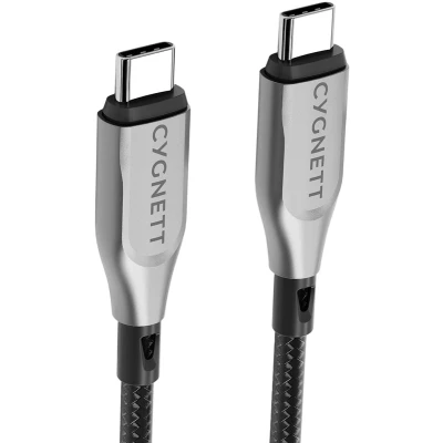 Afbeelding van Cygnett Armoured Braided USB C to Cable 2m Black