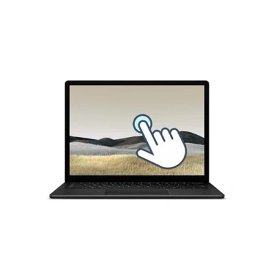 Afbeelding van Microsoft Surface Laptop 3 Notebook, 13,5 inch FHD touchscreen, Intel Core i5 1035G7, 8 GB DDR4 RAM, 256 SSD, zwart, Amerikaans toetsenbord, Windows 10 Pro (gereviseerd)