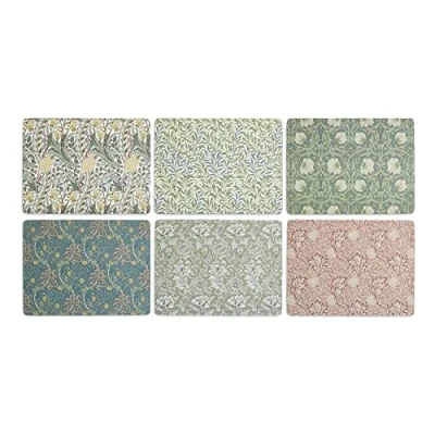 Afbeelding van Spode Morris &amp; Co Placemats Set van 6, veelkleurig, 30,5 cm x 23 cm/12&quot; 9&quot; (X0010569174)