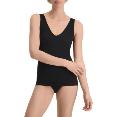Afbeelding van Noshirt Nature Vrouwen Tank Top Duurzaam Tencel Zwart Maat L