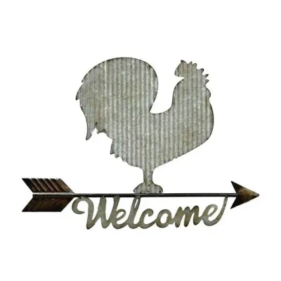 Afbeelding van Wandobject Kip Welcome 48x30 cm Buitengewoon de Boet