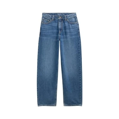 Afbeelding van TOM Tailor Skater Relaxed fit jeans voor kinderen, Maat: 134, Clean mid stone blue denim