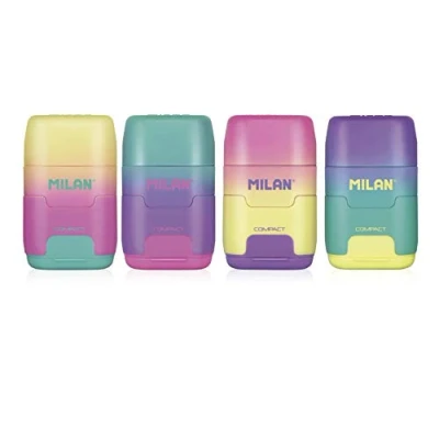 Afbeelding van Gum en Puntenslijperset Milan Compact Sunset Multicolour (16 Stuks)