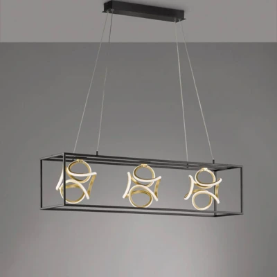 Afbeelding van Honsel Leuchten Led hanglamp Gesa (1 stuk)