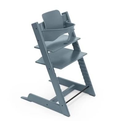 Afbeelding van Stokke Tripp Trapp Chair with Baby Set Bundle Fjord Blue