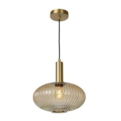 Afbeelding van Lucide Maloto hanglamp amber