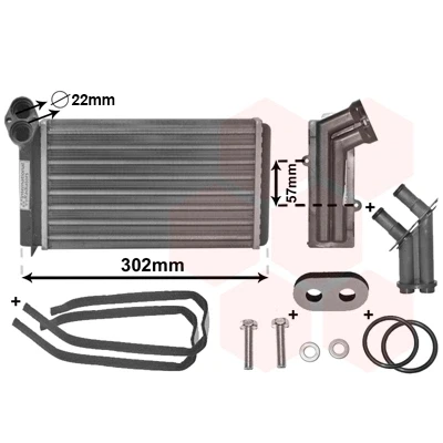 Afbeelding van Van Wezel Kachelradiateur 58006201