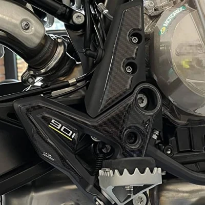 Afbeelding van Resin Bike Motorsticker Compatibel met Husqvarna Norden 901 2022. Hielkussen Tegen Stoten en Krassen. 3D Hars Sticker Motor Gadgets Made in Italy