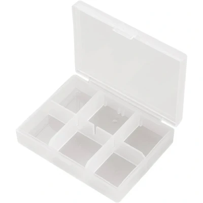 Afbeelding van TRU COMPONENTS PP06 01 Assortimentsdoos (l x b h) 84 63 20 mm Aantal vakken: 6 Variabele onderverdeling Inhoud 1 stuk(s)