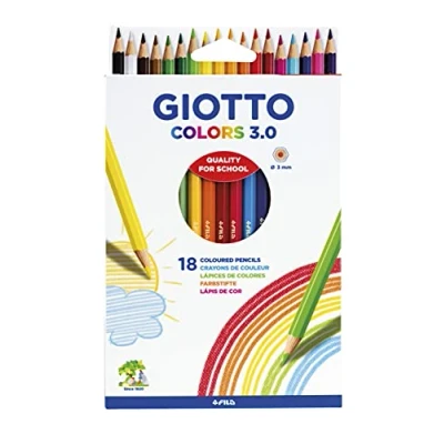 Afbeelding van Giotto Colors 3.0 Kleurpotloden, 18 stuks