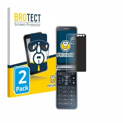 Afbeelding van BROTECT privacy screenprotector voor Samsung Galaxy Folder 2 Folie Beschermfolie Blauwlichtfilter (2 Stuks)