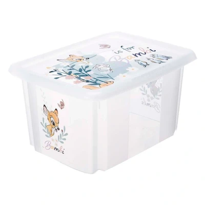 Afbeelding van Keeeper Bambi Wit 15L Opbergbox 1223600126600