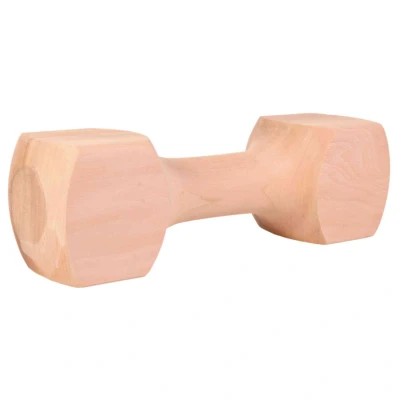 Afbeelding van Trixie Houten Apporteerblok Gehoekt 650 GR (366048)