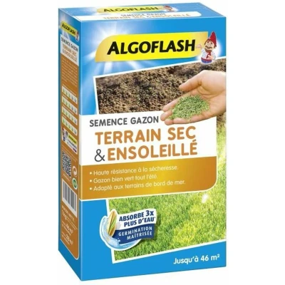 Afbeelding van ALGOFLASH Zaden gazon droog en zonnig 1 kg