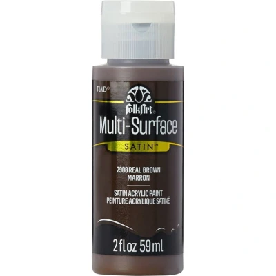 Afbeelding van Multi surface Acrylverf 2908 Real Brown Folkart 59 ml