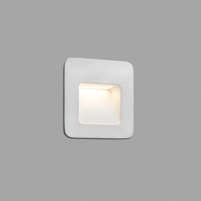 Afbeelding van Faro Lighting Nase LED Outdoor Inbouw Wandlamp Wit IP44