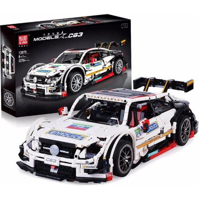 Afbeelding van Mould King 13075 Bouwset AMG C63 DTM Sport Racing Car 2270 bouwstenen