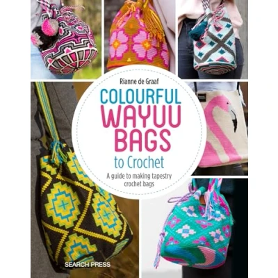 Afbeelding van Colourful Wayuu Bags to Crochet: A Guide Making Tapestry Crochet