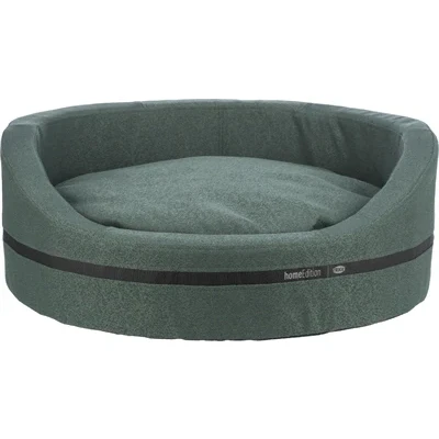Afbeelding van Trixie Hondenmand Citystyle Ovaal Donkergroen 80X65 cm