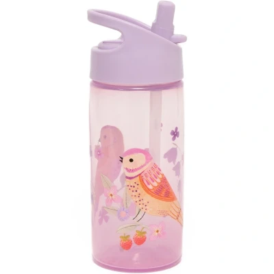 Afbeelding van Petit monkey drinkfles met rietje birds of a feather 380 ml