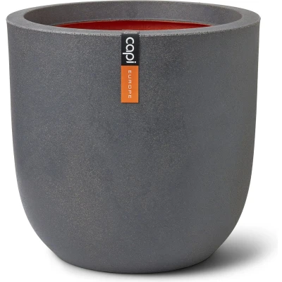 Afbeelding van Bloempot Urban Smooth 54x52 cm donkergrijs