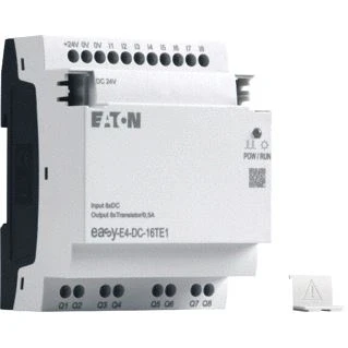 Afbeelding van Eaton easy e4 i o uitbreiding 24 v dc ac 8di 8dq transistor schroefaansluiting 197220
