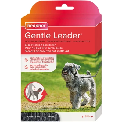 Afbeelding van 3x Beaphar Gentle Leader Zwart S