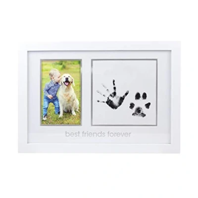 Afbeelding van Pearhead BFF Paw Print en Baby Prints Frame