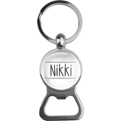 Afbeelding van Bieropener Glas Nikki