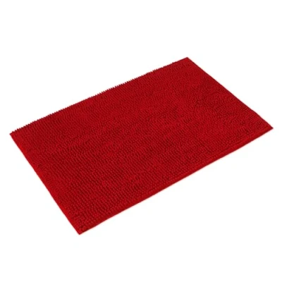Afbeelding van Badmat Rood Badkamer Tapijt kan gecombineerd worden tot een set Antislip &amp; Maschinewasbaar Toiletmat 50x80cm