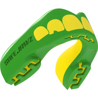 Afbeelding van Safejawz Gebitsbeschermer Extro Series Ogre Groen/Geel Senior