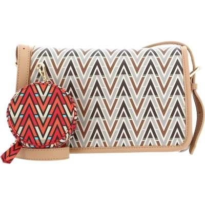 Afbeelding van VALENTINO Schoudertas Tonic Satchel Beige / Multicolor Veelkleurig