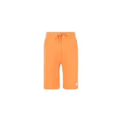 Afbeelding van Alpha Industries Basic Korte SL voor heren Tangerine